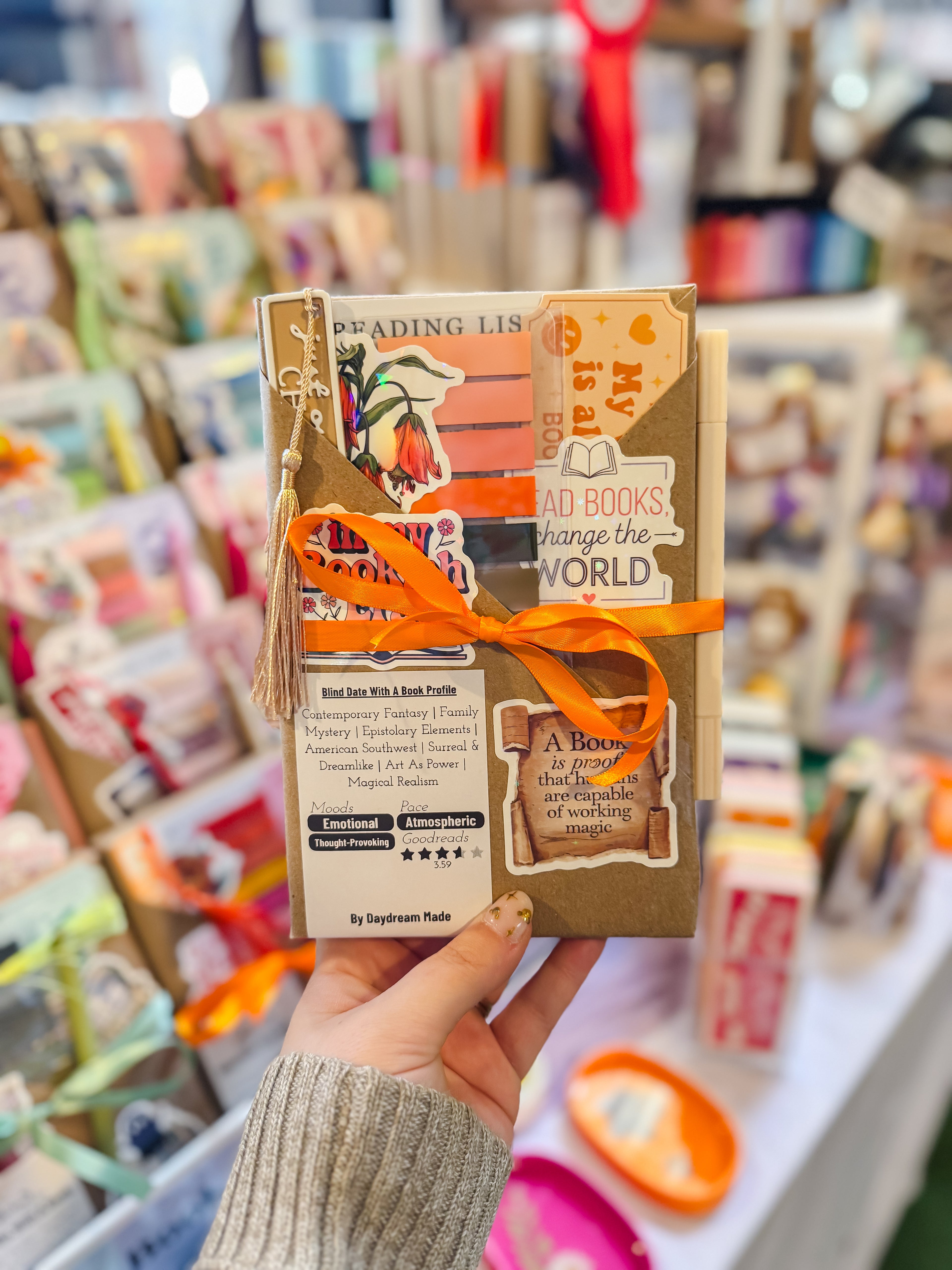Example blind date with a book