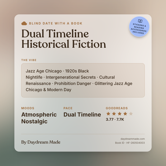 Blind Date With A Book that includes the following themes: Dual Timeline Historical Fiction, Jazz Age Chicago, 1920s Black Nightlife, Intergenerational Secrets, Cultural Renaissance, Prohibition Danger, Glittering Jazz Age Chicago & Modern Day