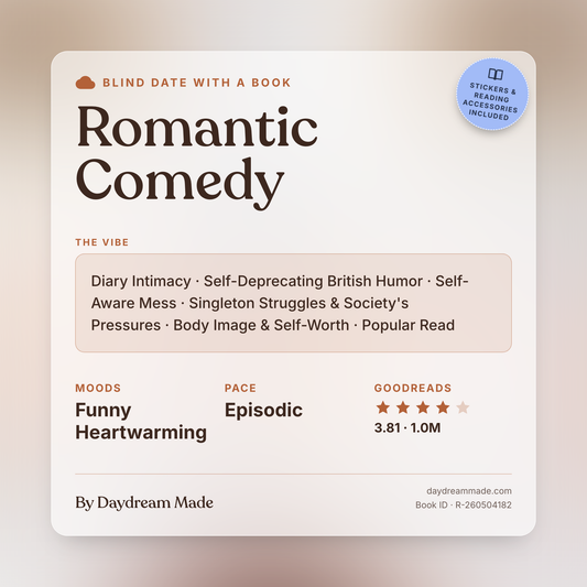 Blind Date With A Book that includes the following themes: Romantic Comedy, Diary Intimacy, Self-Deprecating British Humor, Self-Aware Mess, Singleton Struggles & Society's Pressures, Body Image & Self-Worth, Popular Read