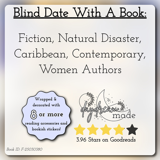 Blind Date With A Book that includes the following themes: Fiction, Natural Disaster, Caribbean, Contemporary, Women Authors