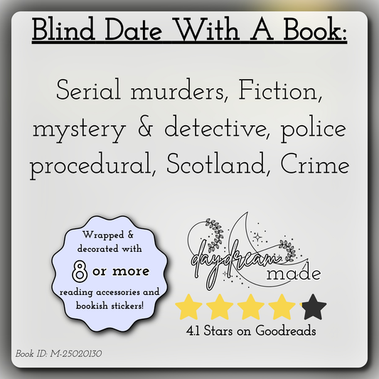 Blind Date With A Book that includes the following themes: Serial murders, Fiction, mystery & detective, police procedural, Scotland, Crime